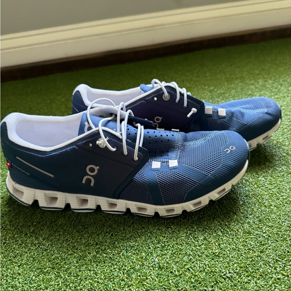 On cloud running shoes